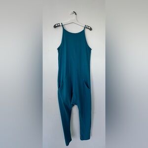Iara Green Teal Jumpsuit Iara Peruvian Pima Cotton Great For Summer Size S